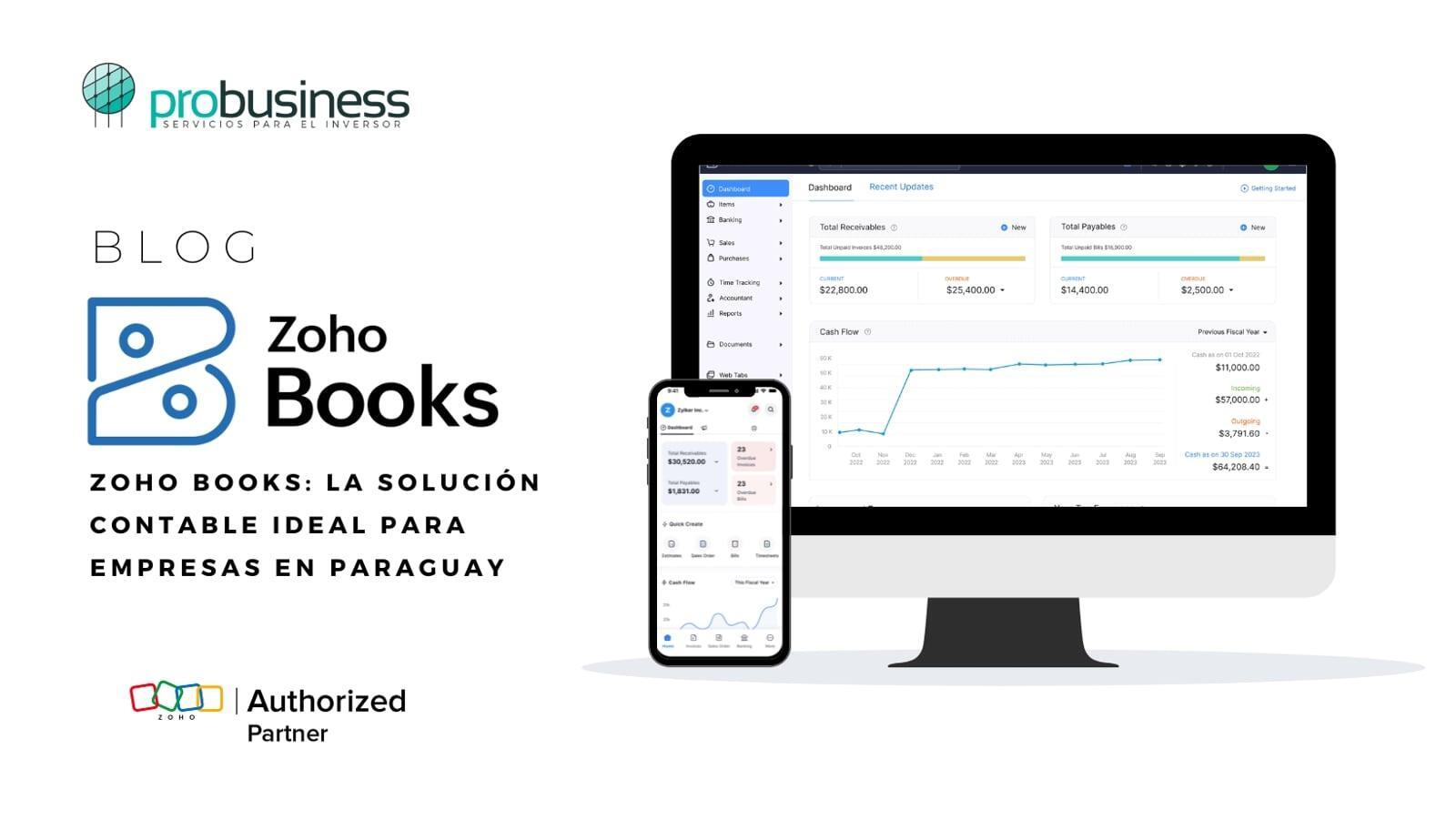Zoho Books: la solución contable ideal para empresas en Paraguay